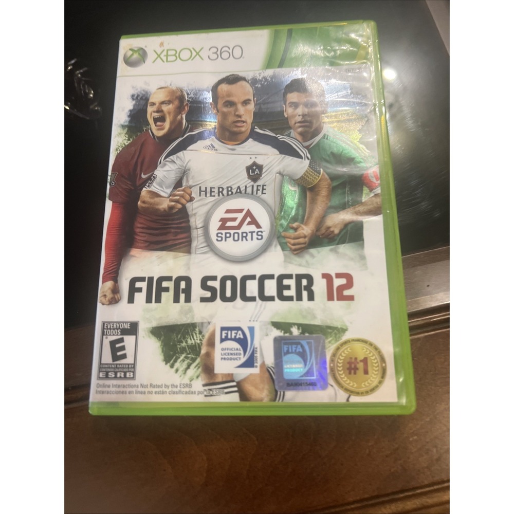 FIFA Soccer 12 Microsoft Xbox 360 EA Sports USED Tested